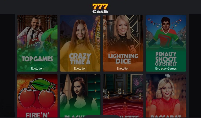 تفاوت کازینو زنده 777 کش